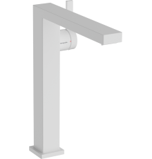 Смеситель для раковины Hansgrohe Tecturis E 240 Fine 73070700 матовый белый