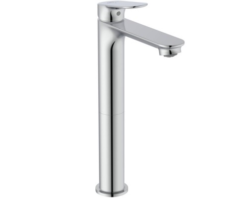 Ideal Standard Ceralife O Смеситель для раковины, на 1 отв., H24см., высокий, технология BlueStart, с донным клапаном Click Clack, цвет: хром. BE013AA