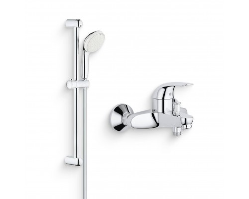 Душевой комплект Смеситель Grohe Euroeco 32743000 + Гарнитур Tempesta New 27598001 Душевой комплект Смеситель Grohe Euroeco 32743000 + Гарнитур Tempesta New 27598001