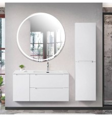 Мебель для ванной комнаты BelBagno Etna 100 R 2 ящика, дверца, bianco lucido