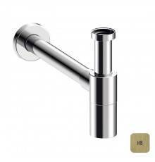 Almar Mixers Сифон для раковины, цвет: латунь брашированная PVD. E096002.HB