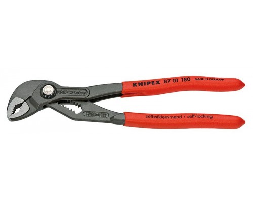 Высокотехнологичные сантехнические клещи Cobra 180 мм Knipex KN-8701180. KN-8701180 Высокотехнологичные сантехнические клещи Cobra 180 мм Knipex KN-8701180. KN-8701180