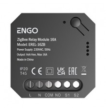 Реле ZigBee, 1x16A, выход NO-COM