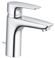 Kludi 34 290 0575 PureSolid Смеситель для раковины 100 мм, со сливным гарнитуром 342900575