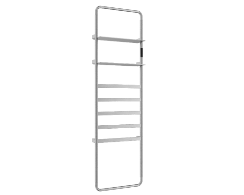 Полотенцесушитель электрический Wonzon   Woghand WW-A205-BR, брашированный никель