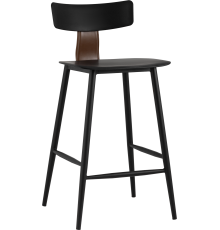 Полубарный стул Stool Group Ant черный