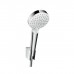 Hansgrohe Crometta Vario Porter Ручной душ, 10см, цвет: хром/белый. 26692400