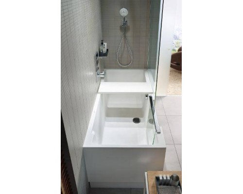 DURAVIT Shower + Bath Bathtub Ванна 170х75хh210.5см, прямоугольная с входной дверью и душевой шторкой, DX - правосторонняя, цвет: белый. 791246000001000, 700404000000000 DURAVIT Shower + Bath Bathtub Ванна 170х75хh210.5см, прямоугольная с входной дверью и душевой шторкой, DX - правосторонняя, цвет: белый. 791246000001000, 700404000000000