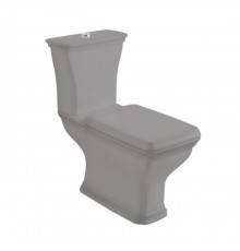 Artceram Civitas Унитаз моноблок 36x54 см, слив универсальный, цвет: серый. HEA010 71,  CIC009 34 00,  CIV004 34 00