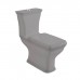 Artceram Civitas Унитаз моноблок 36x54 см, слив универсальный, цвет: серый. HEA010 71, CIC009 34 00, CIV004 34 00