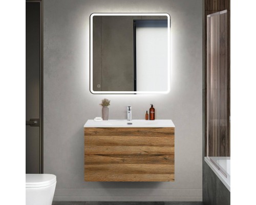 Мебель для ванной комнаты BelBagno Marino-cer-mini 80 подвесная, rovere rustico Мебель для ванной комнаты BelBagno Marino-cer-mini 80 подвесная, rovere rustico