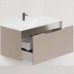 Salini Smile Тумба подвесная 80х50х48.5см., с раковиной, цвет: Taupe. S800TON203