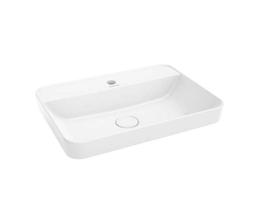 Kerama Marazzi Plaza Раковина встраиваемая сверху 55х40см., с 1 отв., цвет: белый глянцевая. PLR.wbi.55.1 Kerama Marazzi Plaza Раковина встраиваемая сверху 55х40см., с 1 отв., цвет: белый глянцевая. PLR.wbi.55.1