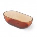 Dea Design Shadow Ванна 165х82х52см., отдельностоящая, Glasstek, прозрачная смола, цвет: Sunset R1. DD8619 1650 R1