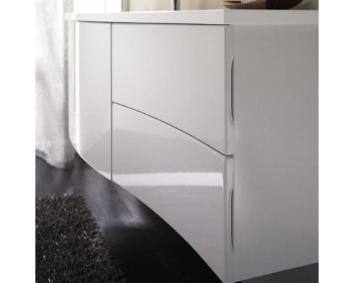 Burgbad Sinea Комплект подвесной мебели 121x49x47.5см., 2 выдв ящика, цвет: белый глянцевый. WTU121E L F1767 C0001*1