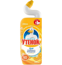 Универсальное моющее средство Туалетный утенок активный цитрус, 5 в 1, 0,5 л