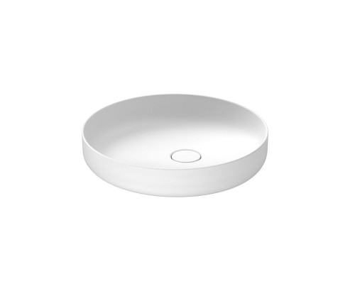 Duravit Vitrium Раковина 46см., накладная, без отв., круглая, без перелива, цвет: белый матовый. 2661463279