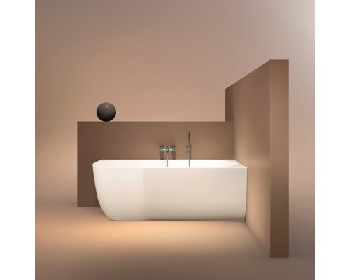 Gruppo Treesse Cora Ванна пристенная 170x75см, DX, акриловая, цвет: белый матовый. V057BODX