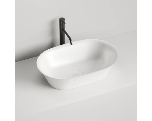 Salini Mona Раковина 60х39х16.5см., накладная, без отв., S-Sense, цвет: белый. 110811G Salini Mona Раковина 60х39х16.5см., накладная, без отв., S-Sense, цвет: белый. 110811G