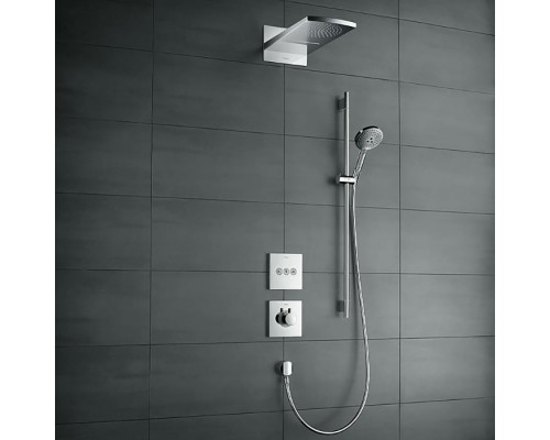 Hansgrohe ShowerSelect Переключатель потоков для душа, на 3 источника, цвет: белый матовый. 15764700