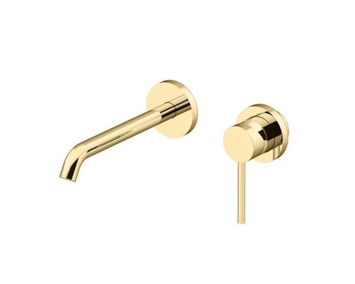 Gattoni Circle Two Смеситель для раковины встраиваемый, излив 208 мм, цвет: Oro Brush. 9137/91SG Gattoni Circle Two Смеситель для раковины встраиваемый, излив 208 мм, цвет: Oro Brush. 9137/91SG