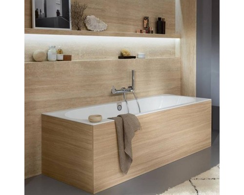 VilleroyBoch Oberon 2.0 Ванна встраиваемая, 170x75 см, прямоугольная, слив-перелив хром в комплекте , цвет: белый. UBQ170OBR2DV-01 VilleroyBoch Oberon 2.0 Ванна встраиваемая, 170x75 см, прямоугольная, слив-перелив хром в комплекте , цвет: белый. UBQ170OBR2DV-01