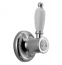 HUBER Victorian Переключатель на 2 положения 1/2, цвет: хром. 653.VT01H.CR
