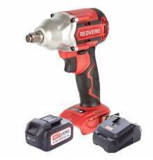 Гайковерт аккумуляторный ударный бесщеточный REDVERG RD-IW18BL-350/U (без акк, без з/у) + ЗУ 4А + 5Ач АКБ