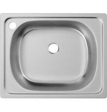 Мойка кухонная Domaci Равенна Ssik DCL 500*400 (6) 1T отверстие под смеситель слева