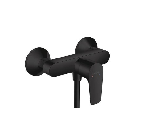 Hansgrohe Talis E Смеситель для душа, настенный, цвет: черный матовый. 71760670 Hansgrohe Talis E Смеситель для душа, настенный, цвет: черный матовый. 71760670