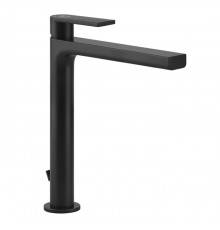 Gessi Emporio Via manzoni Смеситель для раковины, на 1 отв, высокий, с донным клапаном, цвет: Black XL. 38604#299