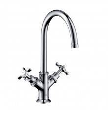 Axor Montreux Смеситель для раковины, двухвентильный, на 1 отв, цвет: хром . 16506000