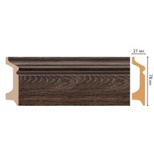 D122-81/16 Плинтус напольный ДМ(78*21*2400 мм)