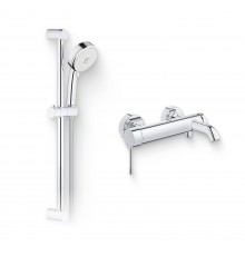 Душевой комплект Смеситель Grohe Essence New 33624001 + Гарнитур Tempesta Cosmopolitan 27786002