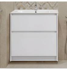 Тумба с раковиной BelBagno Kraft 80 напольная, bianco opaco, раковина LOV-800-LVB