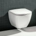 Laufen Lua Унитаз подвесной 49x36см, безободковый, укороченный, цвет: белый глянцевый. 8.2008.3.000.000.1