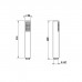 Gessi Inciso Душевая лейка с защитой от известкового налёта, цвет: Brushed Brass PVD. 14372#727