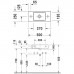 Duravit Vero Air Раковина 50х25см., накладная, 1 отв., левая, цвет: белый. 0724500009