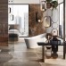 Gessi Ovale Напольный смеситель для ванны с ручным душем (без встраиваемой части), внешняя часть, цвет: хром. 24964#031