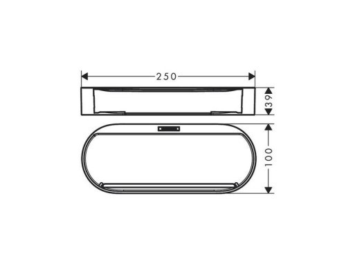 Hansgrohe WallStoris Корзина для хранения, цвет: матовый черный. 27913670 Hansgrohe WallStoris Корзина для хранения, цвет: матовый черный. 27913670