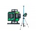 Комплект лазерный уровень INSTRUMAX greenliner 4-360 + штатив-штанга элевационный lp-300 в комплекте