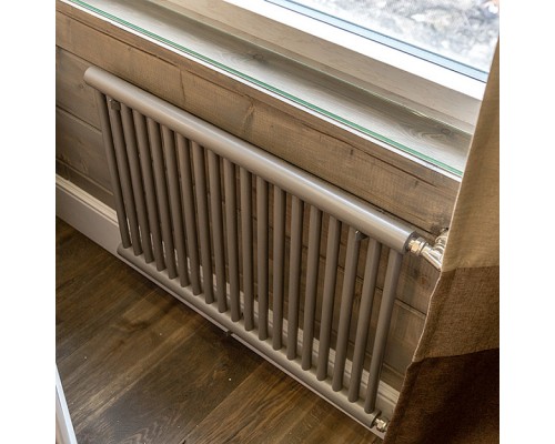 Радиатор однотрубный KZTO РСК 1-300-33, подкл. боковое 1/2  секций 33. РСК13003312