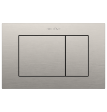 Кнопка смыва Boheme 650/2-NB nikel brush