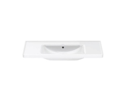Duravit D-Neo Раковина 100.5х48см., без отв., накладная, с переливом, цвет: белый. 2367100060