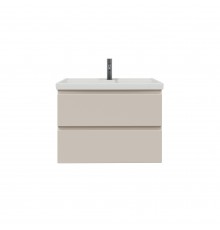 Тумба с раковиной SanStar Riana 70 подвесная, cappuccino, раковина Фостер 70