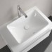 VilleroyBoch Venticello Раковина накладная 55х36см, без отв., с переливом, CeramicPlus, цвет: альпийский белый. 411355R1