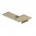 Fantini Venezia Двойной верхний душ, латунь, настенный, цвет: Matt British Gold PVD. 86 P6 8035B, 86 00 8035A