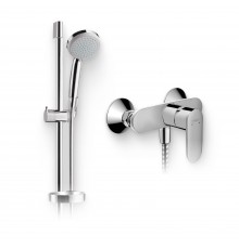 Душевой комплект Смеситель для душа Hansgrohe Vernis Blend 71640000 хром + Гарнитур Croma 100 Vario 27771000 Unica C