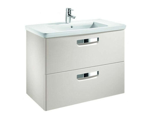 Roca Z.RU93.0.273.3 The Gap Тумба под умывальник подвесная, 2 ящика, 677х602х412 мм, Белый мат ZRU9302733