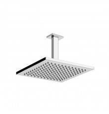 Gessi Emporio shower Верхний душ 20х20см., потолочный, поворотная с шарниром, с защитой от известкового налёта, цвет: хром. 47374#031